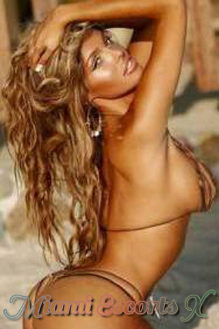 Beautiful Blonde Miami Strippers In A String Bikini.
